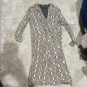 Ralph Lauren Snake Print Lined Dress